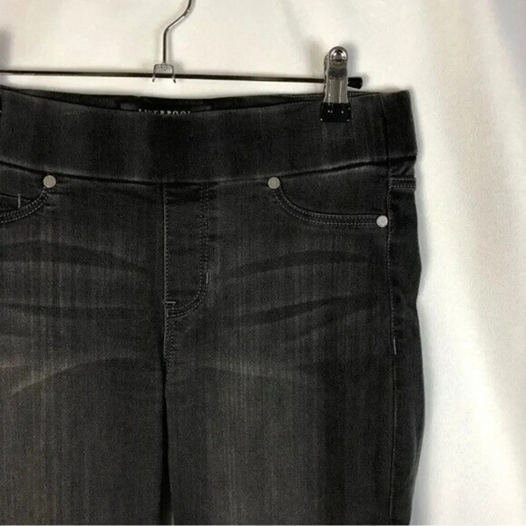 Liverpool Jeans The Denim Legging Meteorite Gray Wash Jegging 4 - Picture 4 of 6